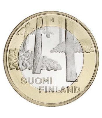 moneda Finlandia 5 Euros 2013 Sakatunka.