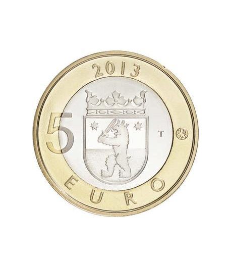 moneda Finlandia 5 Euros 2013 Sakatunka.