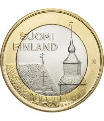 moneda Finlandia 5 Euros 2013 Tavastia.