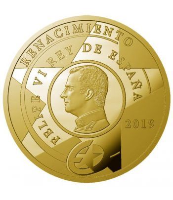 Moneda 2019 Europa. Renacimiento. 200 euros. Oro.