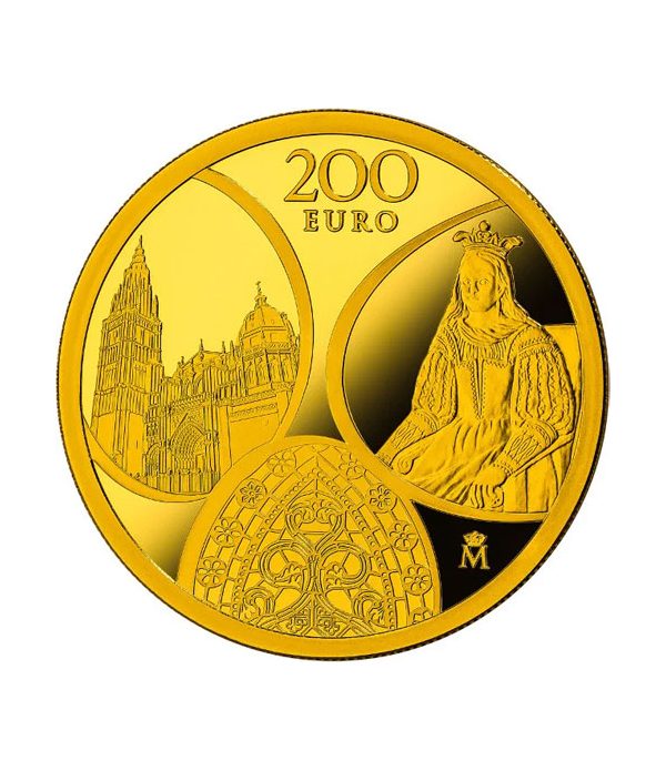 Moneda 2020 Gótico Serie EUROPA. 200 euros. Oro