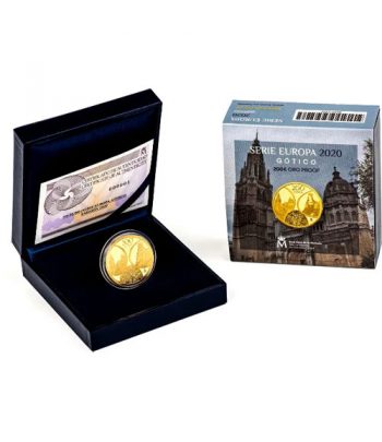 Moneda 2020 Gótico Serie EUROPA. 200 euros. Oro