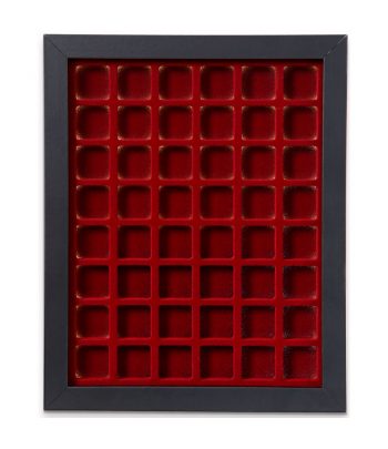 Filober vitrina para 144 placas de cava color negro  - 1