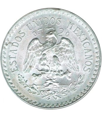 Moneda de Mexico 1 peso 1943. Plata  - 2