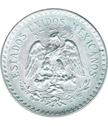 Moneda de Mexico 1 peso 1945. Plata  - 2