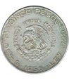 Moneda de Mexico 5 pesos 1956. Plata. Hidalgo  - 1