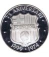 Medalla 75 Aniversari FC Barcelona 1899-1974. Plata  - 1