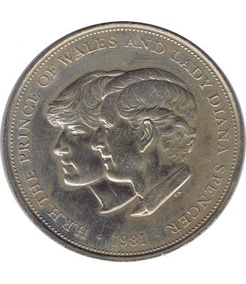 Medalla Boda Principe Carlos y Lady Di 1981  - 1