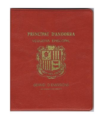 Moneda Andorra 2 Diners1986 Mundial 86. Estuche Oficial  - 4