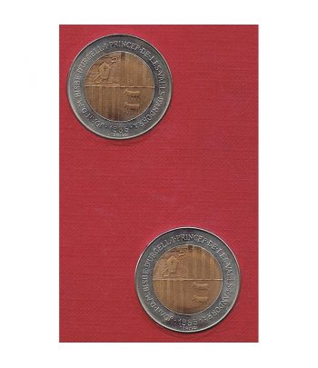 Monedas Andorra 1985 Pre-Olímpica. Estuche Oficial  - 2
