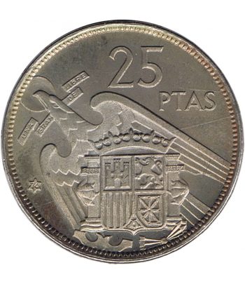 Moneda de España 25 Pesetas 1957 *19-58 Madrid SC  - 1
