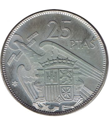Moneda de España 25 Pesetas 1957 *19-75 Madrid SC  - 1