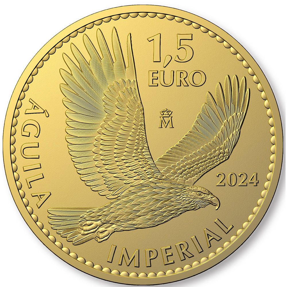 Moneda de España Águila Imperial onza de oro 2024  - 1