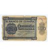 (1936/11/21) Burgos. 500 Pesetas. BC. Serie A254422  - 1