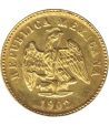 Moneda de México 1 Peso de oro 1902  - 2