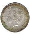 Moneda de España 50 Céntimos de Plata 1894 *94 Alfonso XIII PG V  - 1