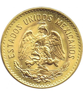 Moneda de México 5 pesos de Oro Hidalgo 1955  - 2