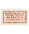 Billete de 50 cèntims Ajuntament de Montseny 1937.  - 1