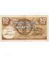 Billete de 50 cèntims Ajuntament de Pins del Valles 1937.  - 1