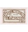 Billete 50 Céntims Consell Municipal El Masnou 1937. SC  - 1