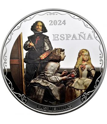 Monedas de España 2024 Diego Velázquez. 4 monedas de Plata  - 5