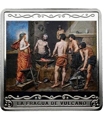 Moneda de España 10 euros 2024 Velázquez. Fragua de Vulcano. Plata  - 1