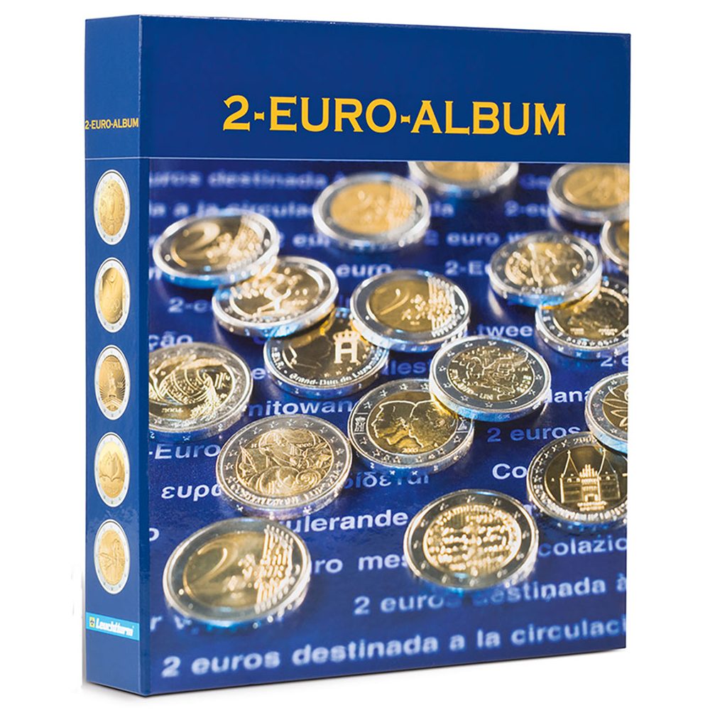 LEUCHTTURM Album preimpreso Numis para monedas de 2 Euros Nº10  - 1