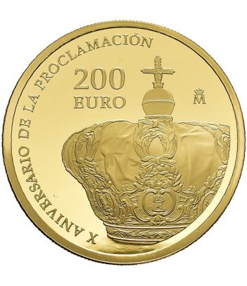 Monedas de España 2024 Proclamación Felipe VI. Serie completa Plata y Oro  - 2