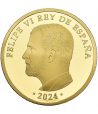 Monedas de España 2024 Proclamación Felipe VI. Serie completa Plata y Oro  - 3