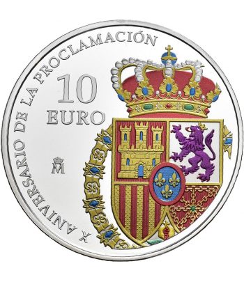 Monedas de España 2024 Proclamación Felipe VI. Serie completa Plata y Oro  - 6