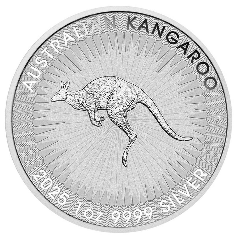 Moneda de plata 1$ Australia Canguro 2025  - 1