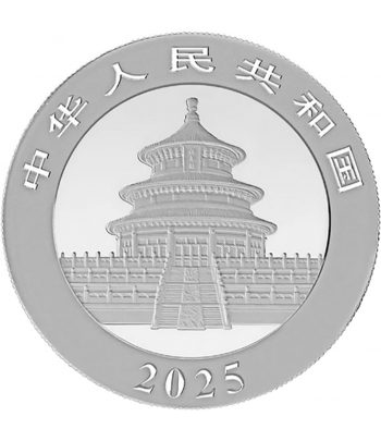 Moneda de plata China 10 Yuan Panda 2025  - 2