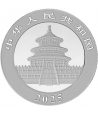 Moneda de plata China 10 Yuan Panda 2025  - 2