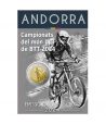 moneda de Andorra 2 euros 2024 Campionats de BTT  - 2