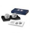 Estuche plata Proof EEUU 2024 onzas Morgan y Peace Dollar.  - 1