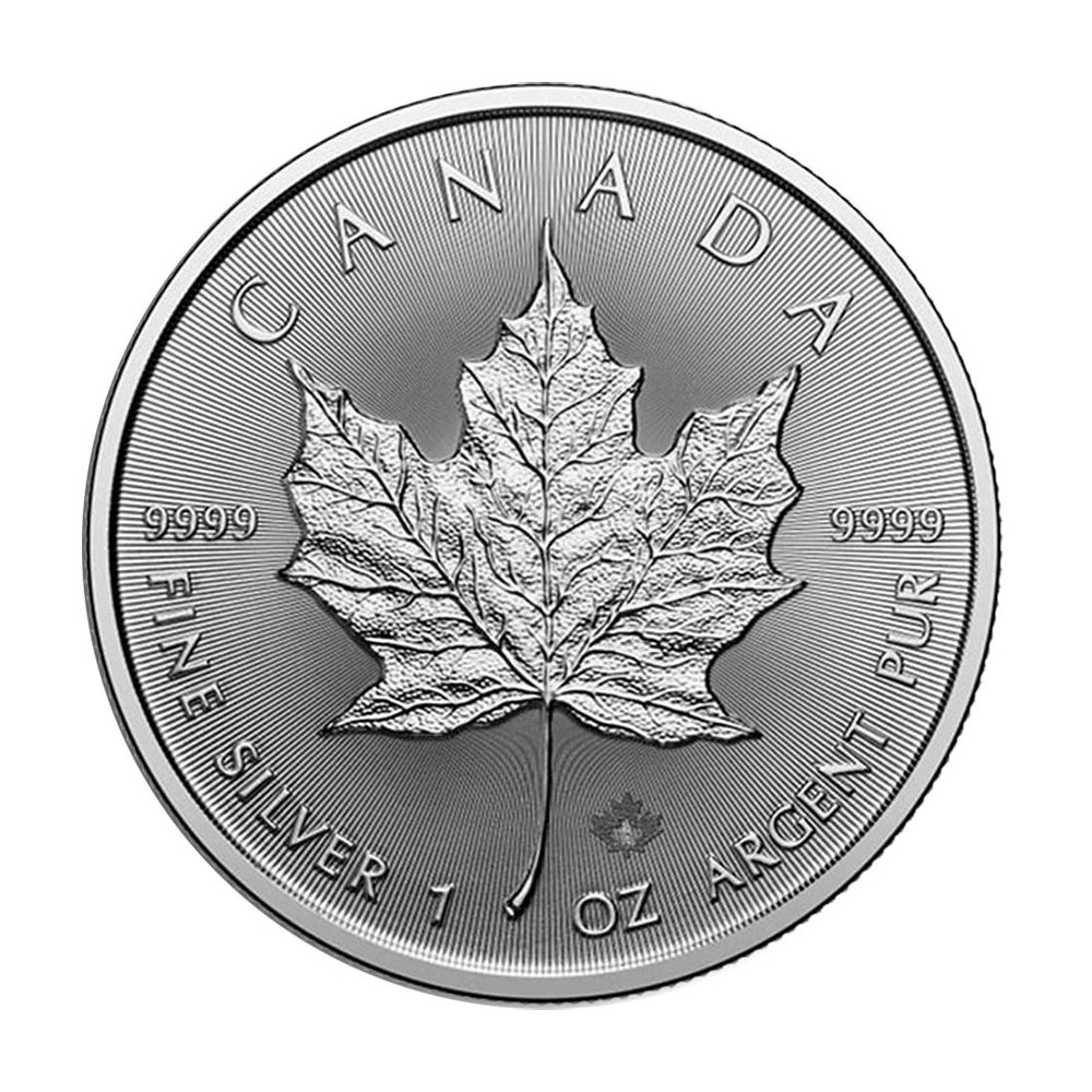 Moneda onza de plata 5$ Canada Maple 2025  - 1