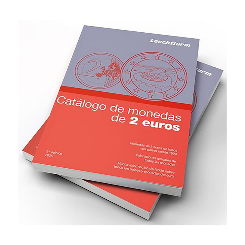 LEUCHTTURM Catálogo de monedas de 2€ edición 2025  - 1