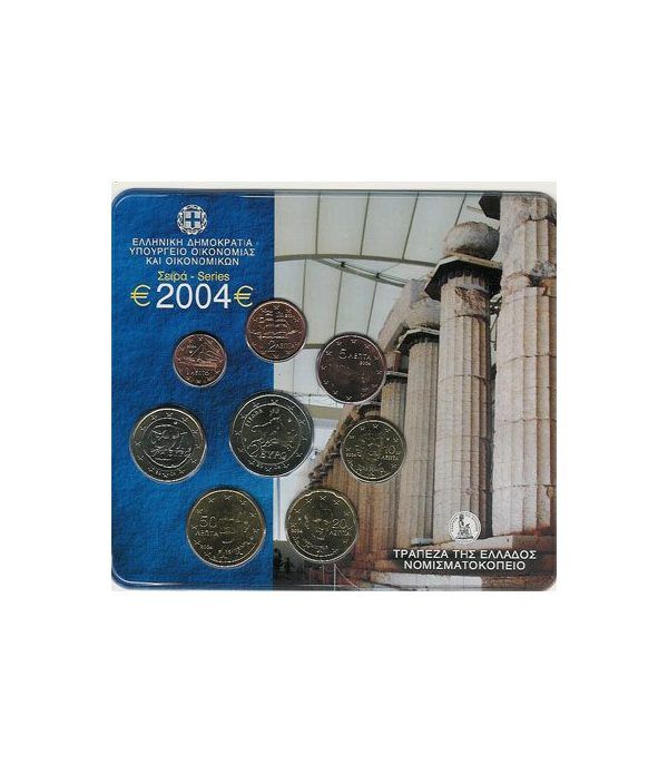 Cartera oficial euroset Grecia 2004