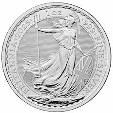 Moneda de plata Britannia 2 Pounds Inglaterra 2025